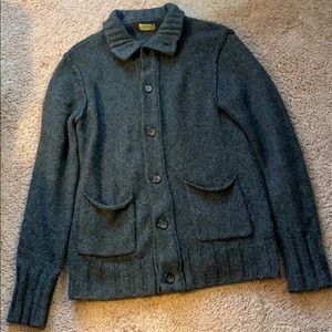 Men’s Sonoma Gray Button Down Sweater